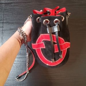Christian Louboutin Marie Jane Love Suede Bag